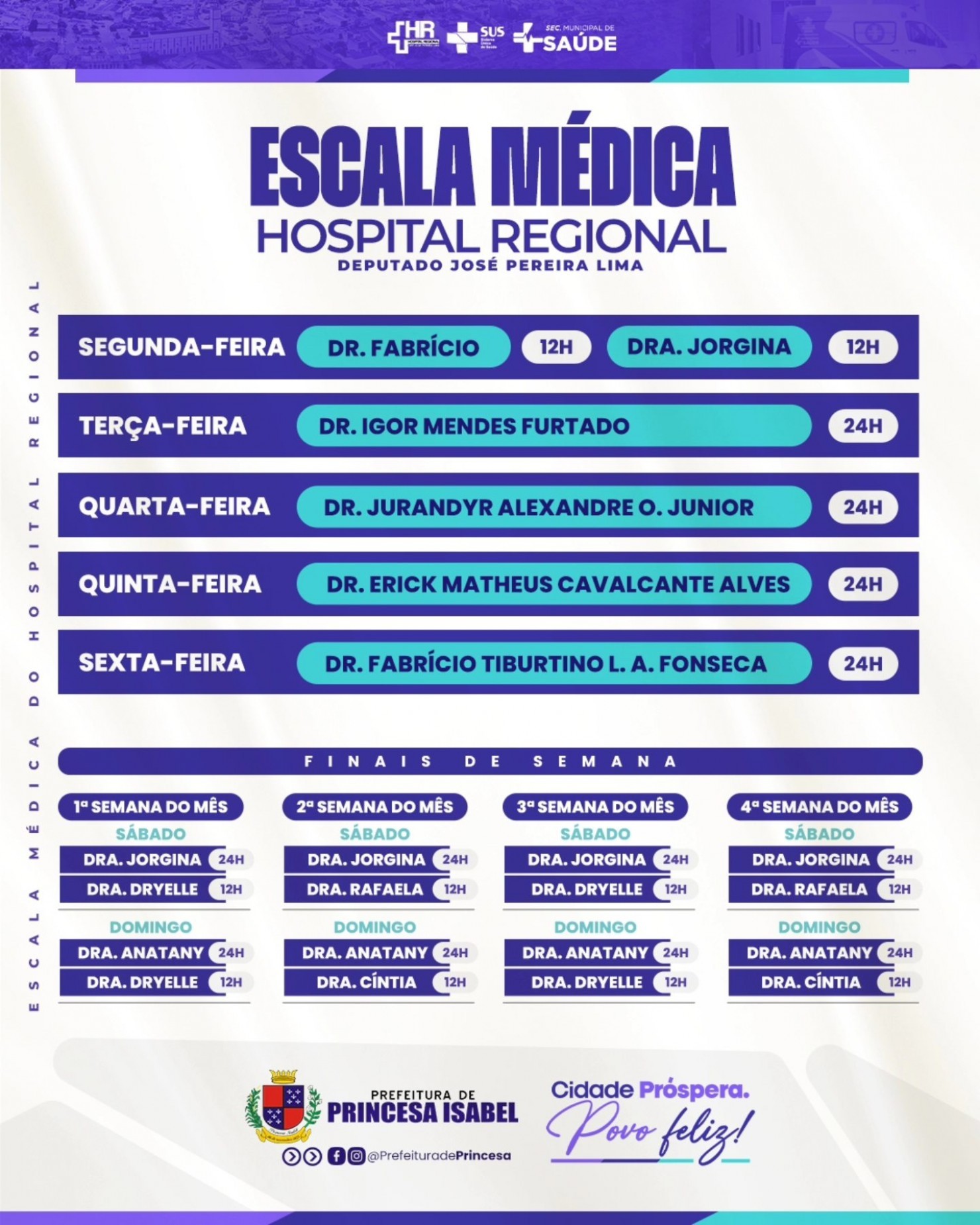 ESCALA MÉDICA DO HRPI