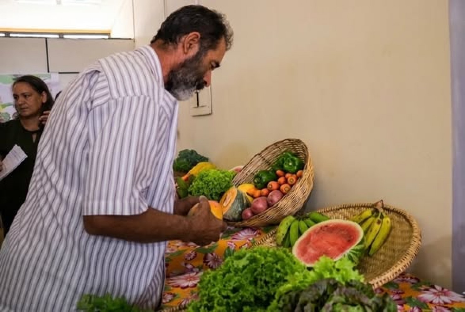 MOSTRA DE ALIMENTOS DO PNAE REÚNE AGRICULTURA FAMILIAR E EQUIPE TÉCNICA EM PRINCESA