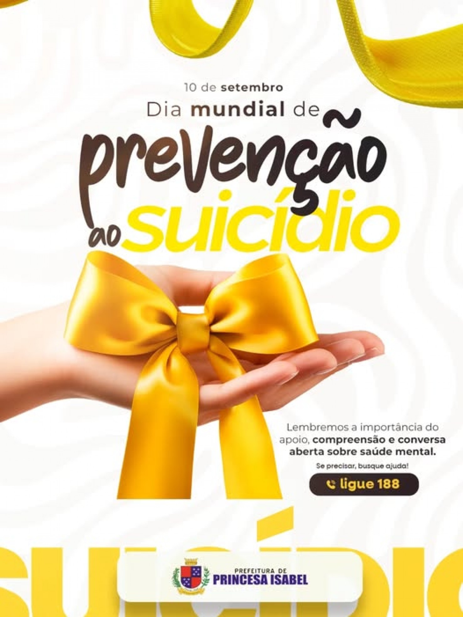 Dia Mundial de Prevenção ao Suicídio
