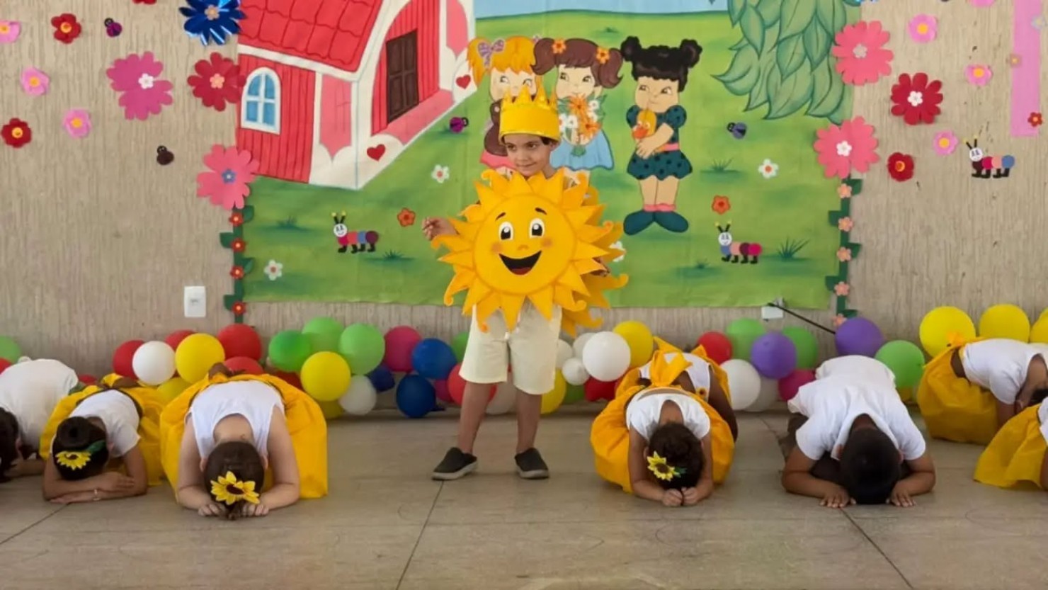 CRECHE DO BAIRRO MAIA CELEBRA A CHEGADA DA PRIMAVERA
